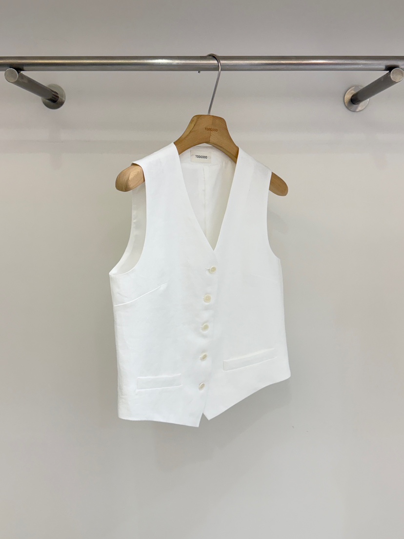 TOOGOOD韓國直郵實拍女士新款職業26春夏人氣26夏季休閑馬甲TOOGOOD馬甲圖色1