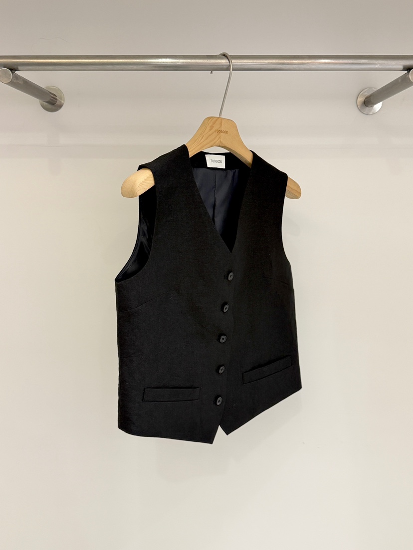 TOOGOOD韓國直郵實拍女士新款職業26春夏人氣26夏季休閑馬甲TOOGOOD馬甲圖色2