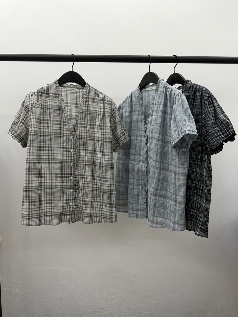 ARKIE/TAF東大門實拍韓國女士新款休閑職業人氣襯衫蕾絲衫ARKIE/TAF襯衫/蕾絲衫