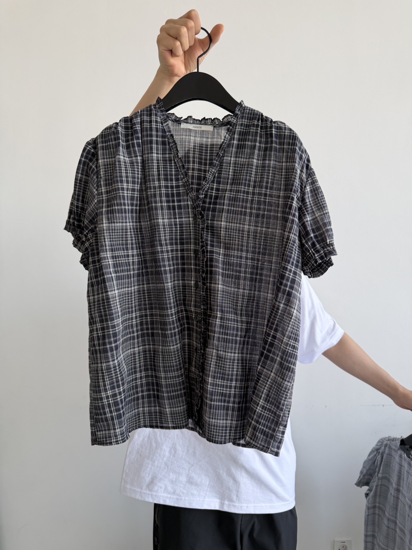 ARKIE/TAF東大門實拍韓國女士新款休閑職業人氣襯衫蕾絲衫ARKIE/TAF襯衫/蕾絲衫圖色3