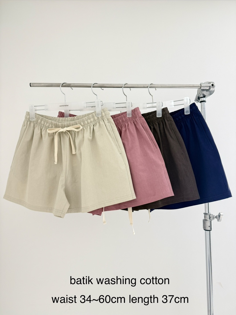CM韓國直郵實拍女士新款熱賣26夏季職業人氣休閑26春夏短褲棉CM_centimeter短褲