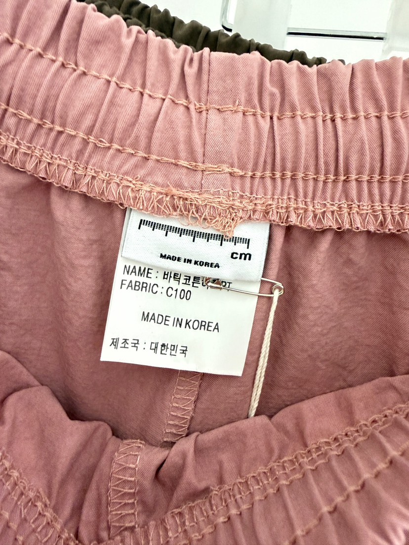 CM韓國直郵實拍女士新款熱賣26夏季職業人氣休閑26春夏短褲棉CM_centimeter短褲