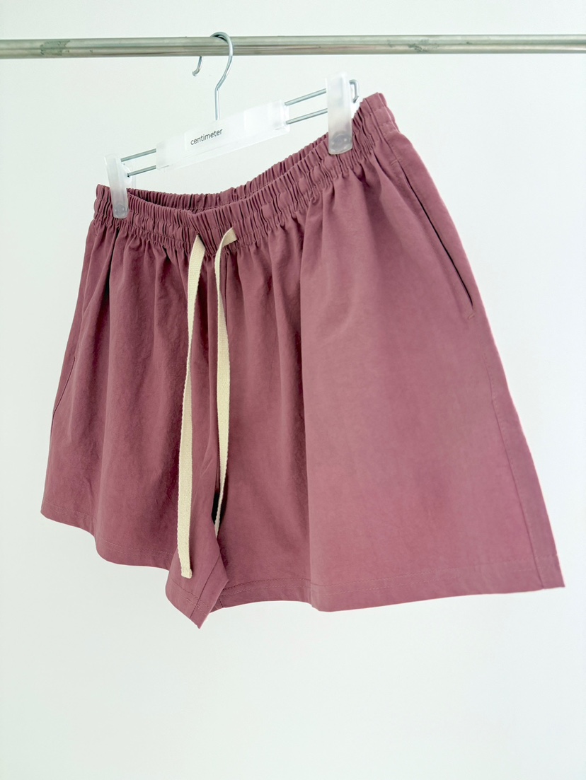 CM韓國直郵實拍女士新款熱賣26夏季職業人氣休閑26春夏短褲棉CM_centimeter短褲圖色2