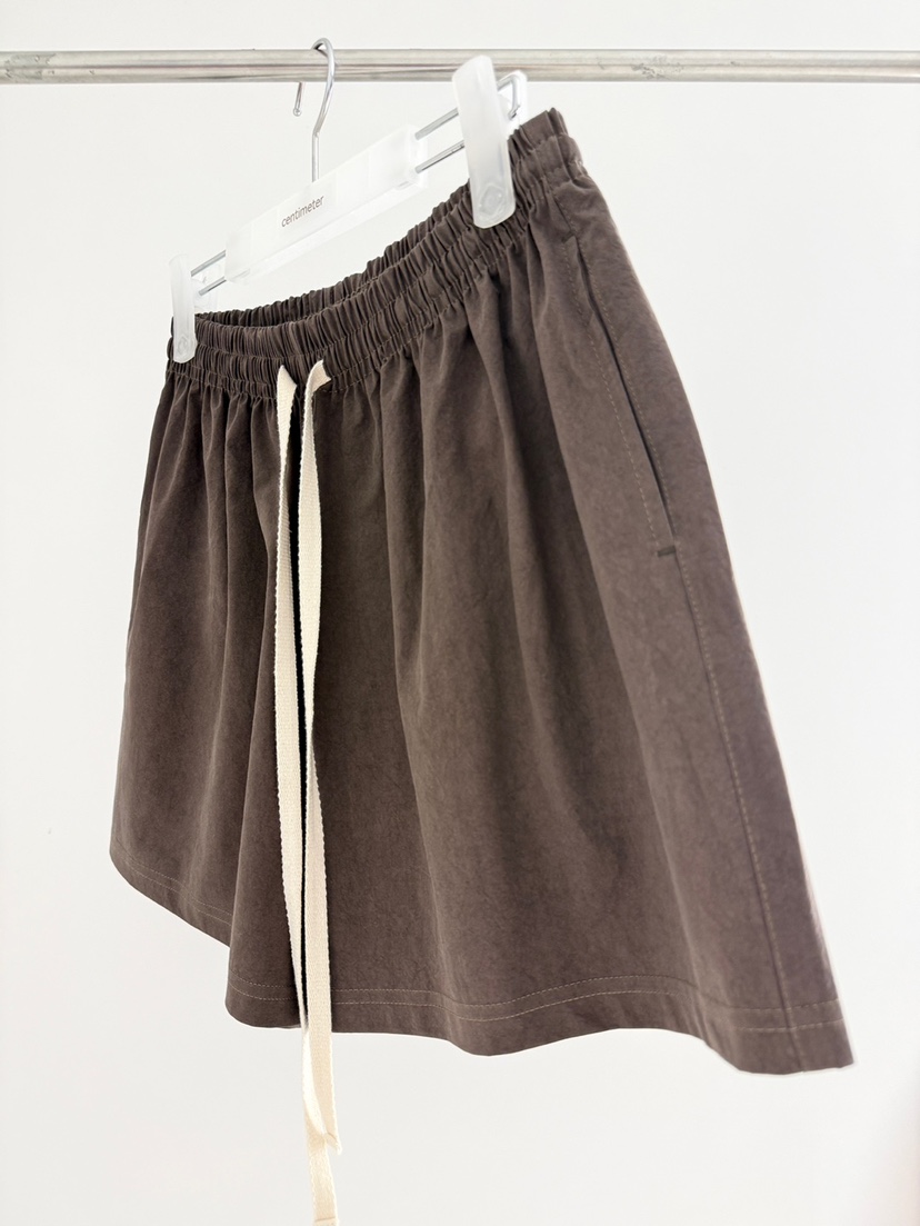 CM韓國直郵實拍女士新款熱賣26夏季職業人氣休閑26春夏短褲棉CM_centimeter短褲圖色3