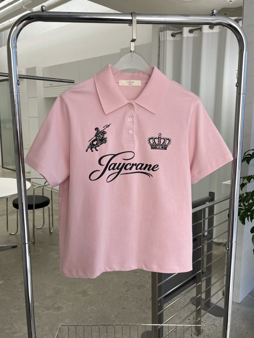 J CRANE-A韓國東大門直郵女裝新品職業熱賣26春夏時尚T恤J CRANET恤圖色1