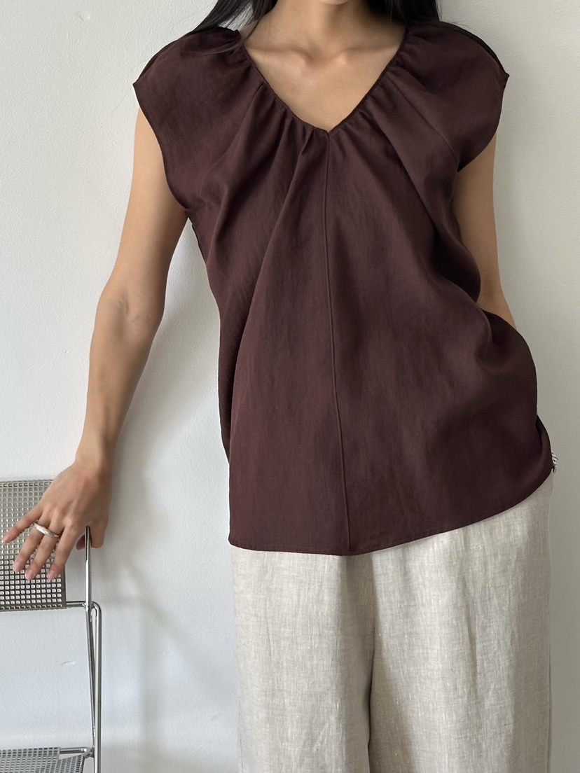 LE VASE韓國直郵實拍女士新款職業熱賣人氣26春夏襯衫蕾絲衫LE VASE襯衫/蕾絲衫