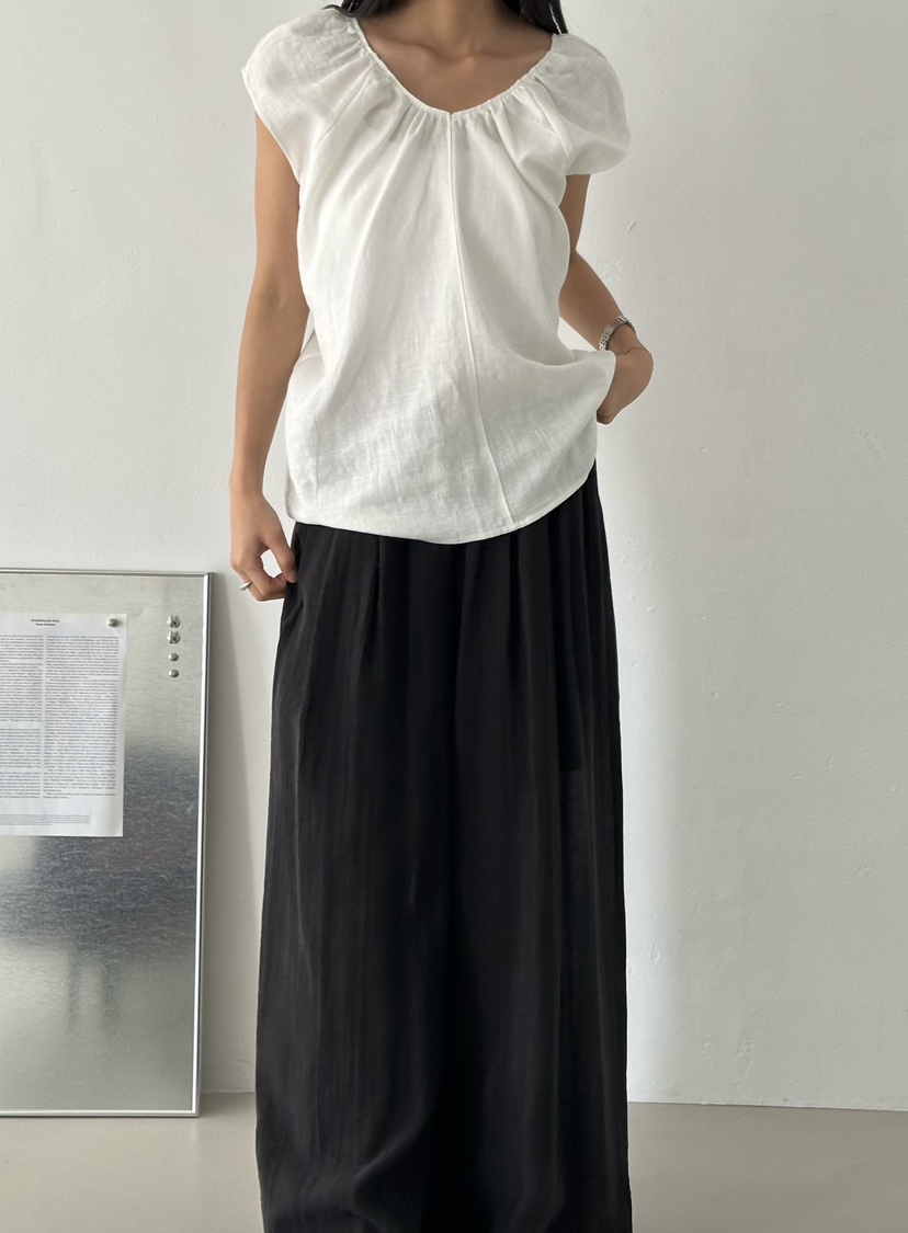 LE VASE韓國直郵實拍女士新款職業熱賣人氣26春夏襯衫蕾絲衫LE VASE襯衫/蕾絲衫