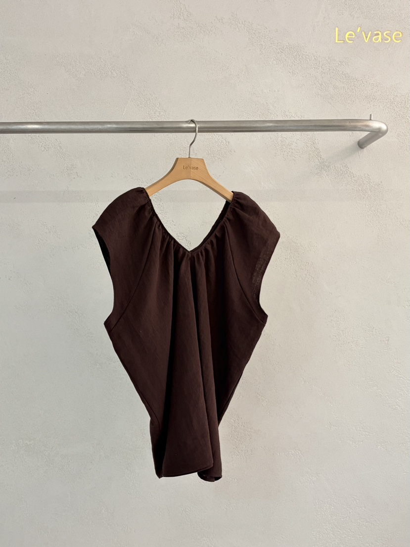 LE VASE韓國直郵實拍女士新款職業熱賣人氣26春夏襯衫蕾絲衫LE VASE襯衫/蕾絲衫