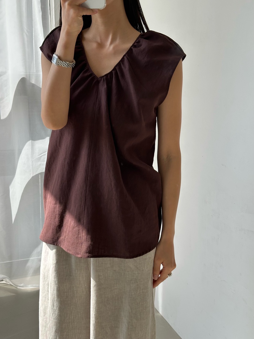 LE VASE韓國直郵實拍女士新款職業熱賣人氣26春夏襯衫蕾絲衫LE VASE襯衫/蕾絲衫圖色1