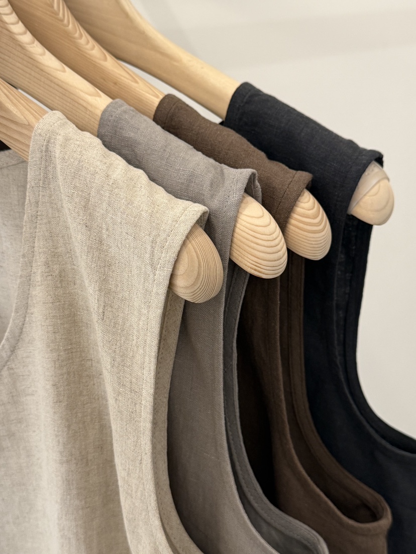 MONE-A韓國直郵女士新款時尚熱賣職業人氣休閑吊帶背心亞麻MONE-A吊帶/背心