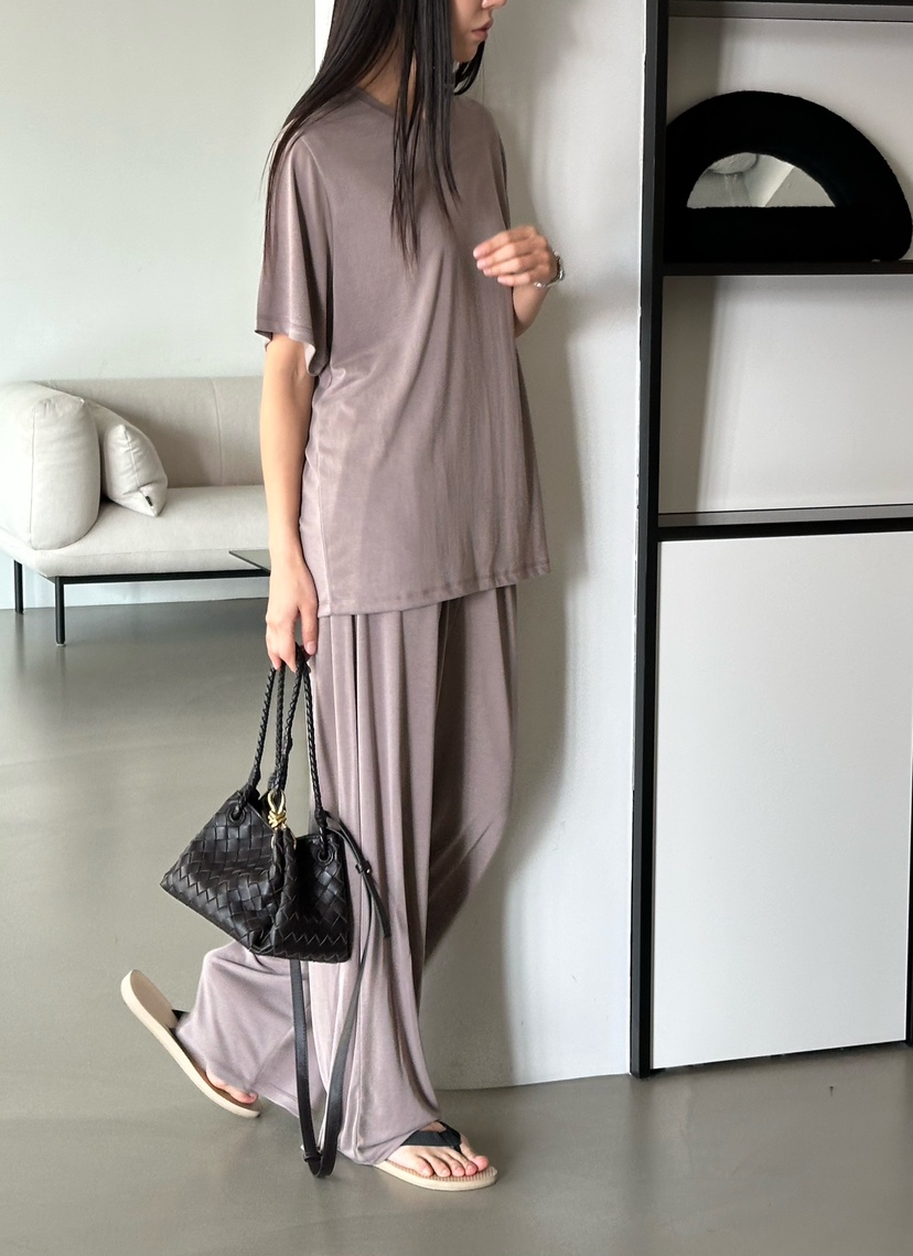 LE VASE韓國代購女士新款人氣26夏季推薦休閑職業休閑褲LE VASE休閑褲