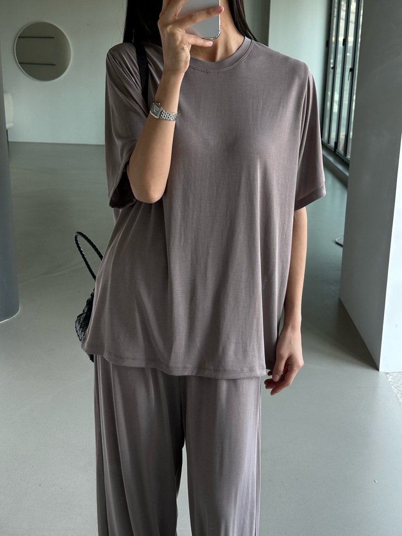 LE VASE韓國代購女士新款人氣26夏季推薦休閑職業休閑褲LE VASE休閑褲