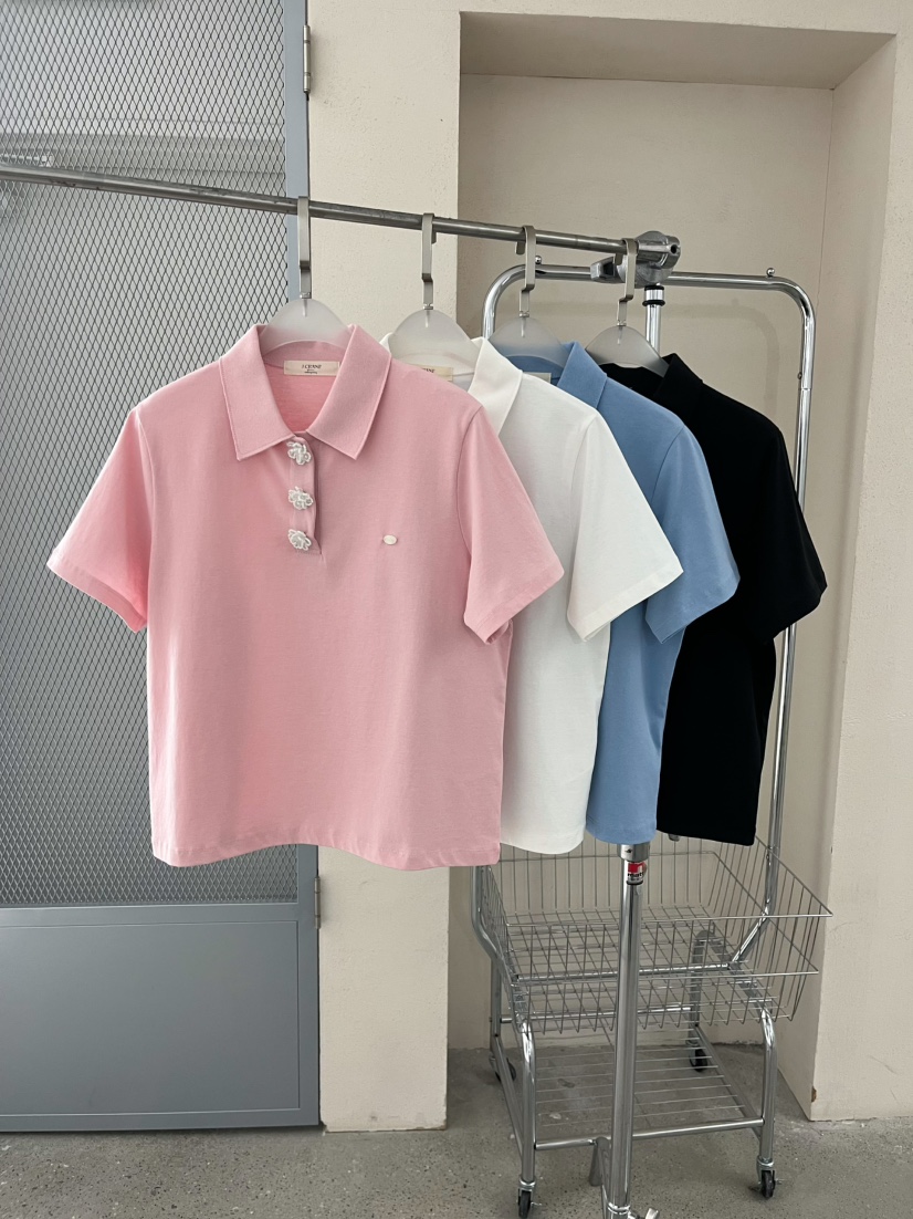 J CRANE-A韓國東大門代購女士新款26夏季時尚人氣26春夏T恤J CRANET恤