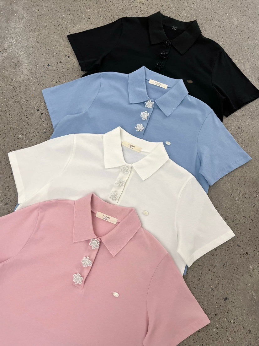 J CRANE-A韓國東大門代購女士新款26夏季時尚人氣26春夏T恤J CRANET恤