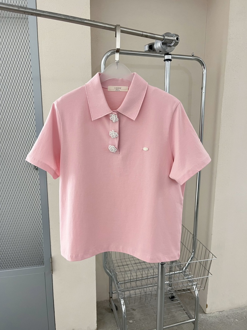 J CRANE-A韓國東大門代購女士新款26夏季時尚人氣26春夏T恤J CRANET恤圖色1