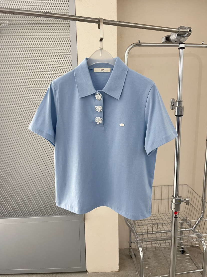 J CRANE-A韓國東大門代購女士新款26夏季時尚人氣26春夏T恤J CRANET恤圖色3