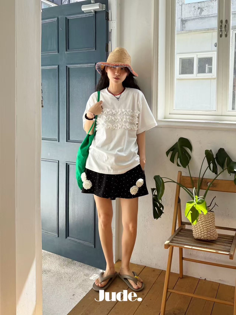 HEYJUDE韓國東大門代購女士新品人氣推薦熱賣26春夏休閑短褲HEYJUDE短褲