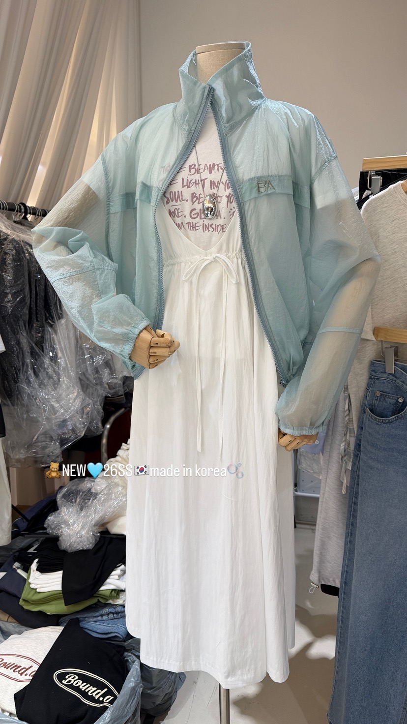 BOUND.A韓國代購女裝新款職業時尚熱賣26春夏連衣裙不含內搭BOUND.A連衣裙