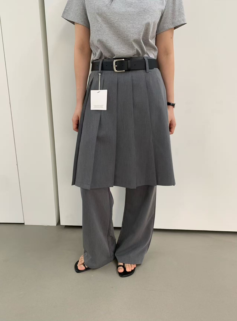 J CRANE-A韓國東大門直郵女裝新品推薦26夏季裙褲不含腰帶J CRANE裙褲圖色1