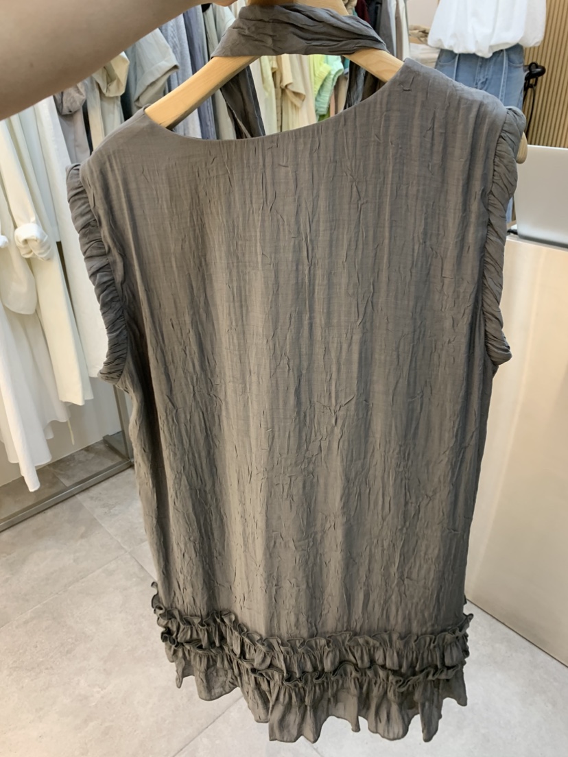 DARAK韓國直郵實拍女裝新款人氣26夏季休閑推薦連衣裙含脖帶DARAK連衣裙