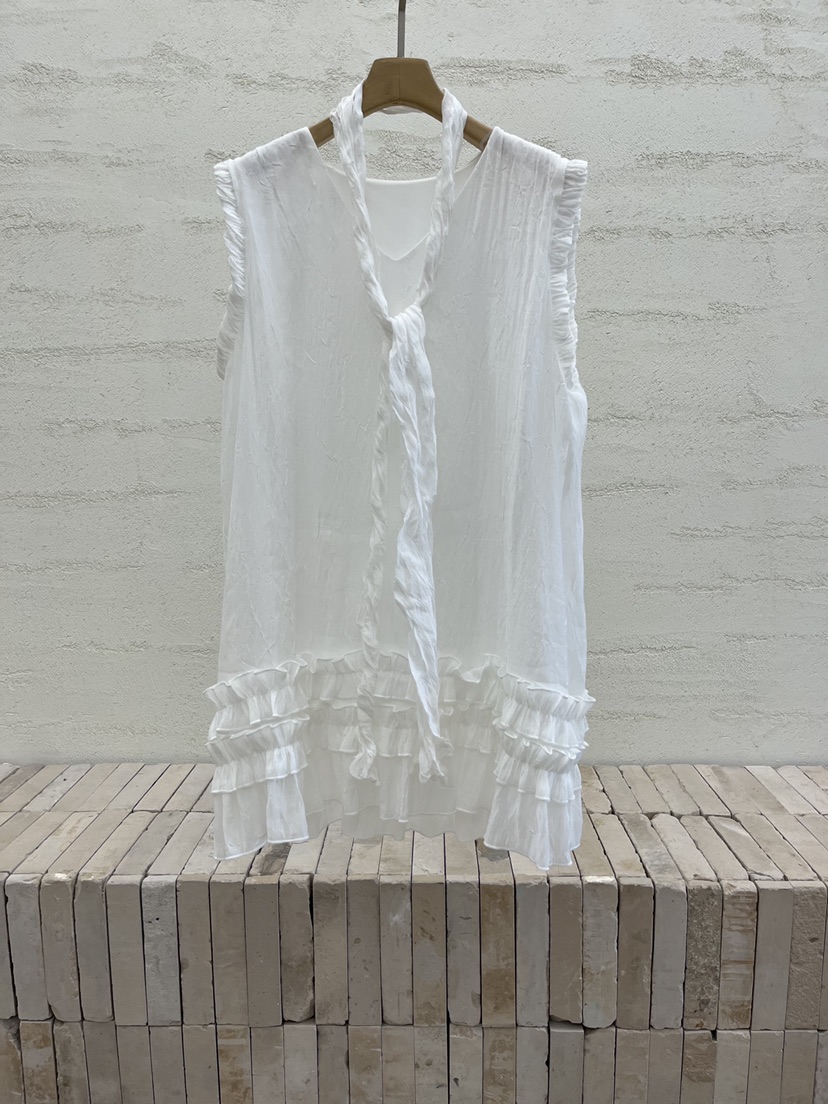 DARAK韓國直郵實拍女裝新款人氣26夏季休閑推薦連衣裙含脖帶DARAK連衣裙圖色1