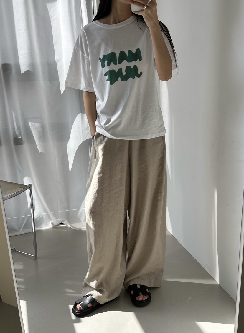 LE VASE東大門實拍韓國女士新品時尚休閑人氣26夏季熱賣T恤LE VASET恤