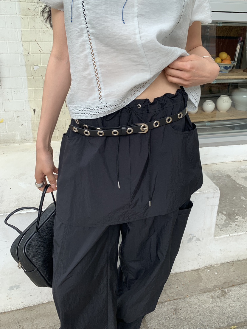 BAKING POWDER韓國東大門直郵女裝新品休閑26春夏26夏季裙褲BAKING POWDER裙褲