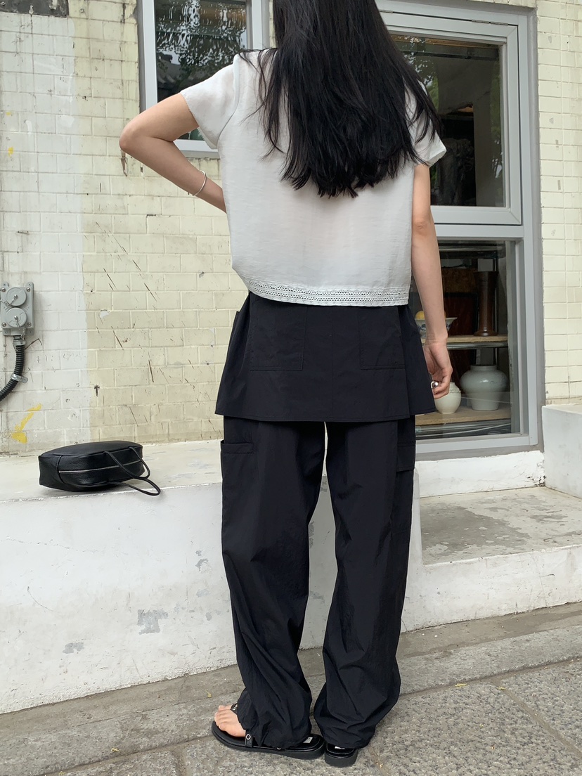 BAKING POWDER韓國東大門直郵女裝新品休閑26春夏26夏季裙褲BAKING POWDER裙褲