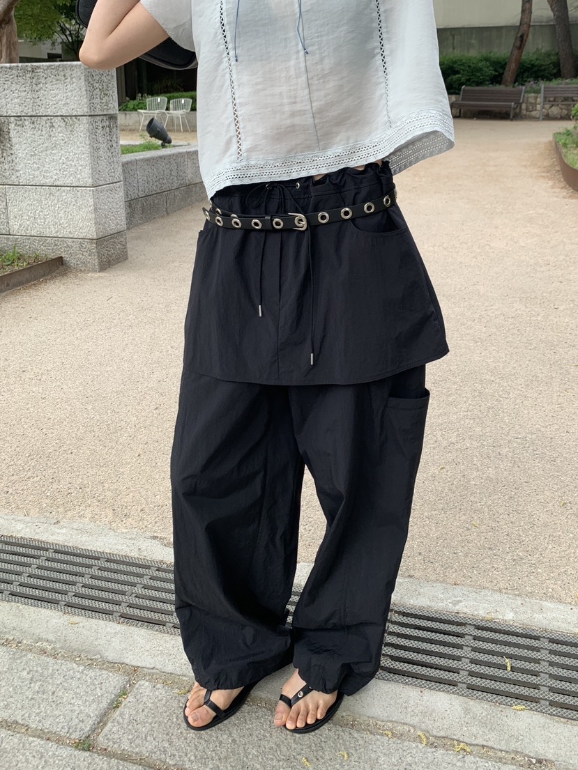 BAKING POWDER韓國東大門直郵女裝新品休閑26春夏26夏季裙褲BAKING POWDER裙褲