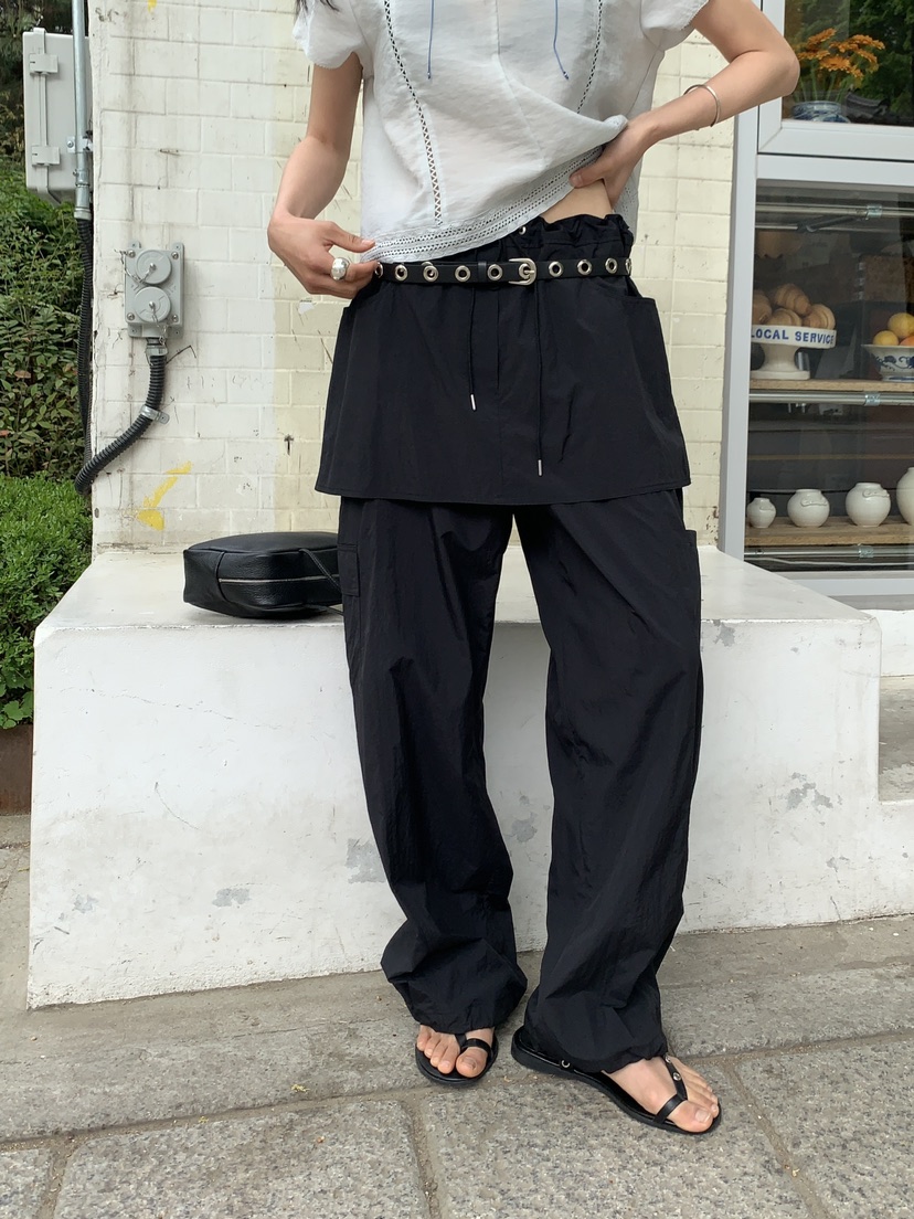 BAKING POWDER韓國東大門直郵女裝新品休閑26春夏26夏季裙褲BAKING POWDER裙褲