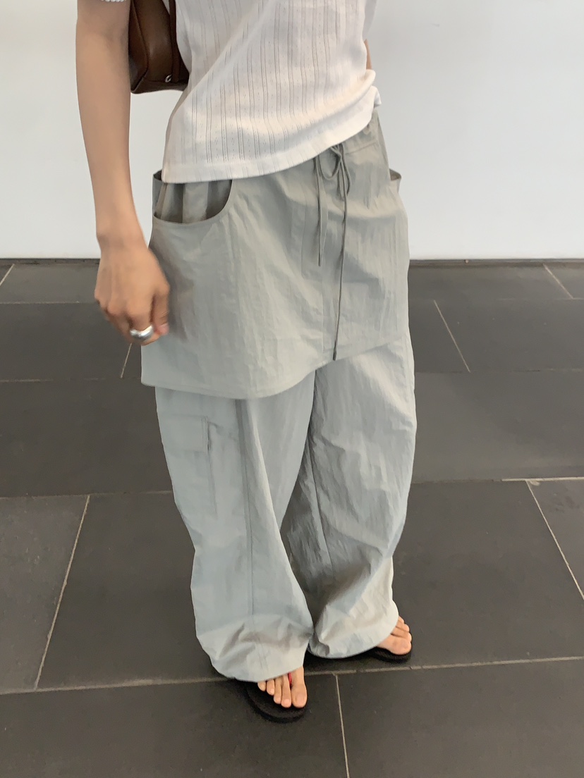 BAKING POWDER韓國東大門直郵女裝新品休閑26春夏26夏季裙褲BAKING POWDER裙褲