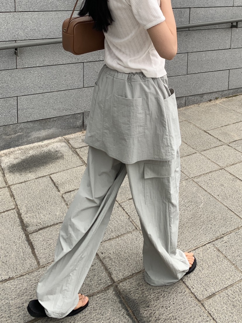 BAKING POWDER韓國東大門直郵女裝新品休閑26春夏26夏季裙褲BAKING POWDER裙褲