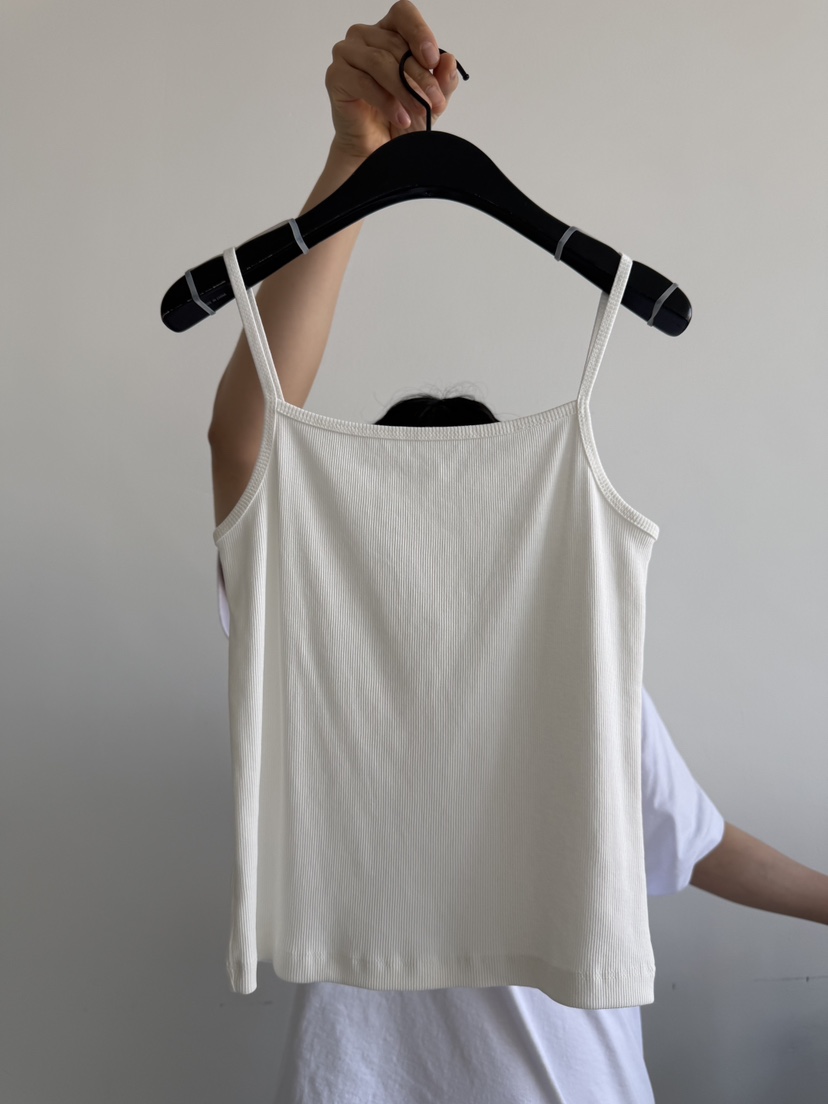 ARKIE/TAF韓國直郵女裝新品26夏季職業吊帶背心修身紐扣ARKIE/TAF吊帶/背心