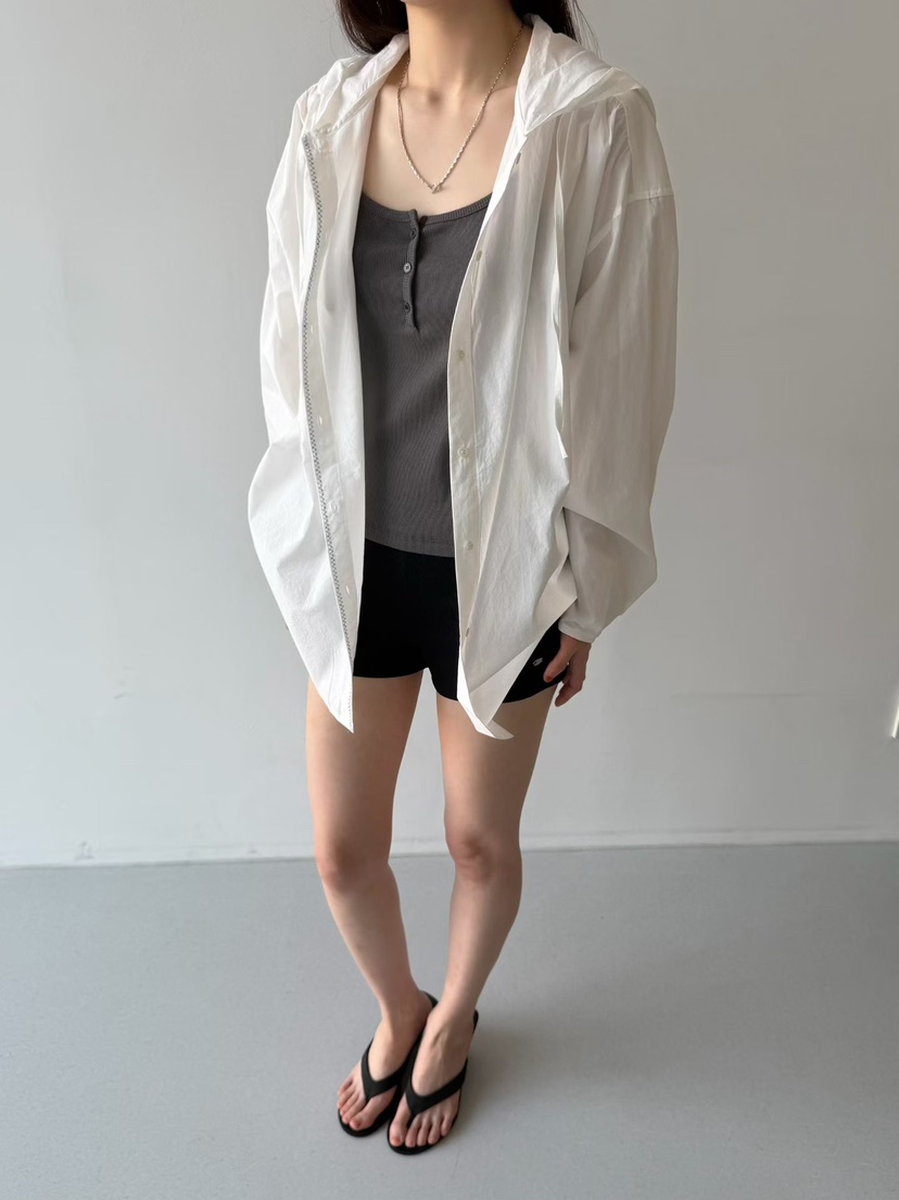 ARKIE/TAF韓國直郵女裝新品26夏季職業吊帶背心修身紐扣ARKIE/TAF吊帶/背心