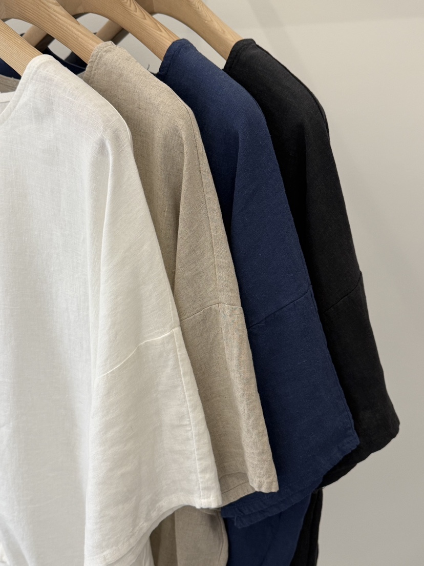 MONE-A韓國直郵女士新款26夏季26春夏休閑襯衫蕾絲衫亞麻MONE-A襯衫/蕾絲衫