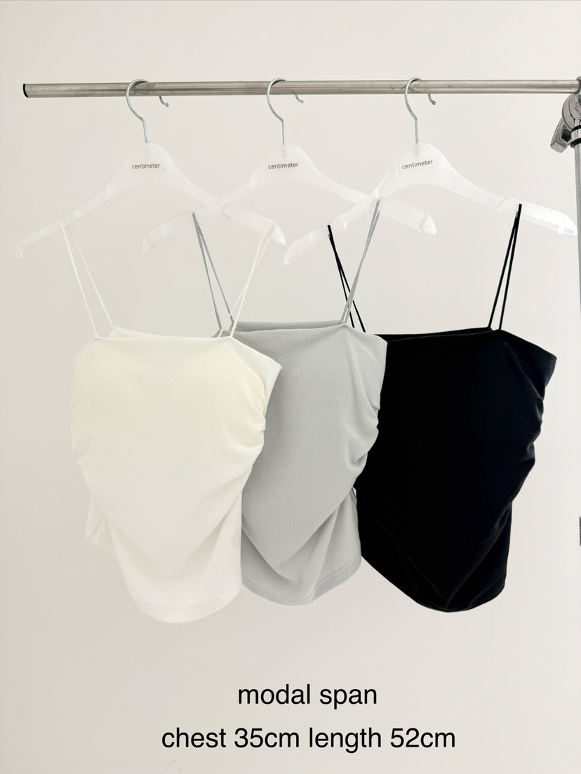 CM韓國直郵女士新款熱賣時尚人氣26春夏26夏季職業吊帶背心CM_centimeter吊帶/背心