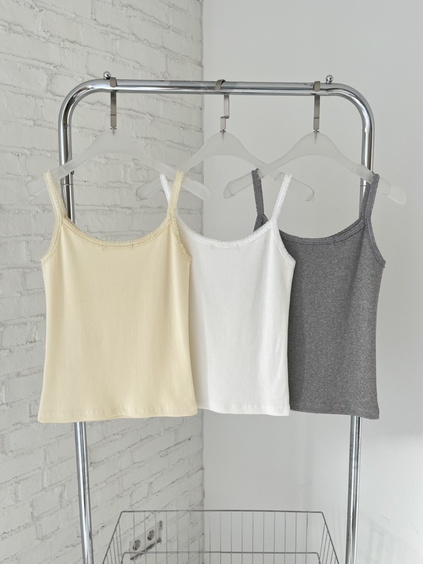 J CRANE-A韓國直郵女士新品時尚休閑推薦26春夏吊帶背心羅紋J CRANE吊帶/背心