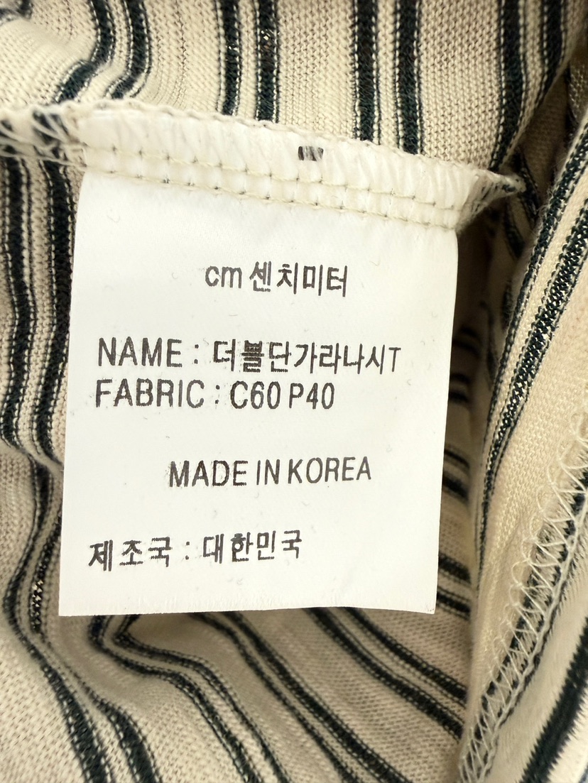 CM韓國直郵實拍女裝新款休閑熱賣時尚26春夏吊帶背心條紋CM_centimeter吊帶/背心