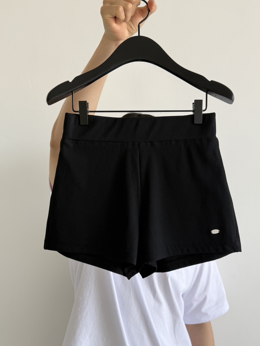 ARKIE/TAF韓國東大門代購女裝新款時尚職業人氣短褲羅紋ARKIE/TAF短褲圖色1