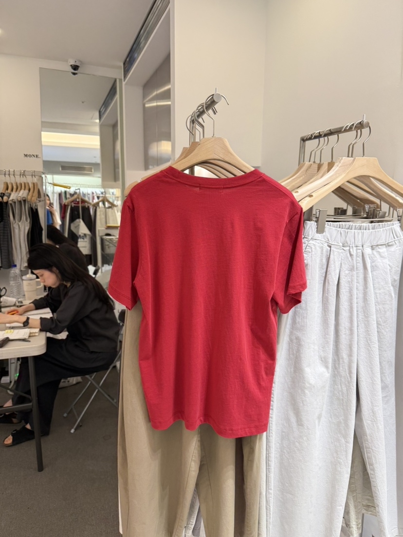 MONE-A東大門實拍韓國女士新款時尚26夏季熱賣26春夏T恤MONE-AT恤