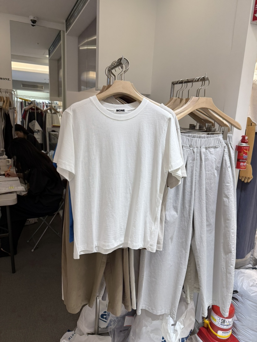 MONE-A東大門實拍韓國女士新款時尚26夏季熱賣26春夏T恤MONE-AT恤圖色1