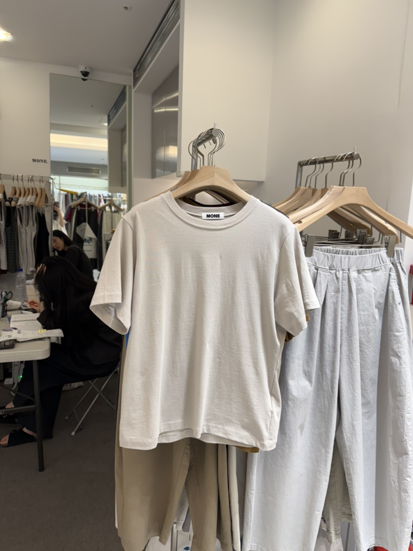 MONE-A東大門實拍韓國女士新款時尚26夏季熱賣26春夏T恤MONE-AT恤圖色2