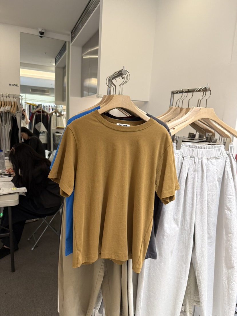 MONE-A東大門實拍韓國女士新款時尚26夏季熱賣26春夏T恤MONE-AT恤圖色3