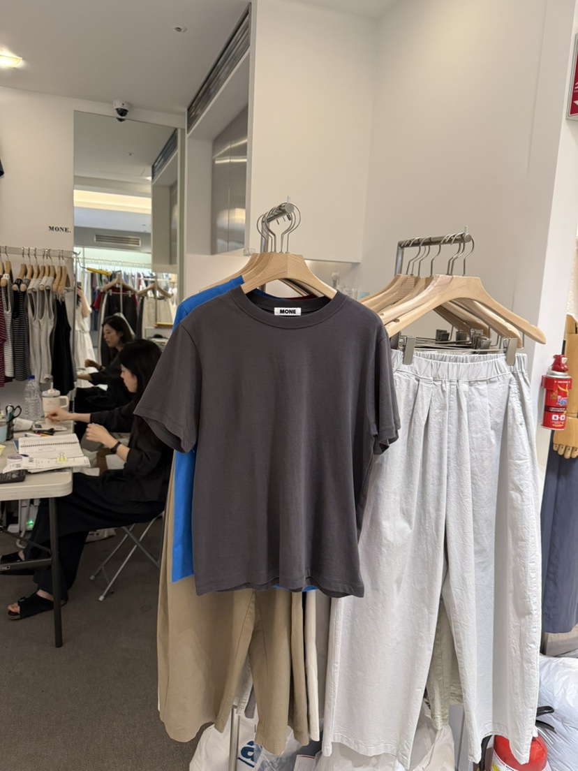 MONE-A東大門實拍韓國女士新款時尚26夏季熱賣26春夏T恤MONE-AT恤圖色4