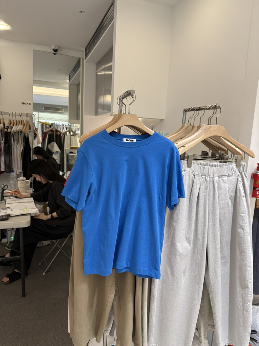 MONE-A東大門實拍韓國女士新款時尚26夏季熱賣26春夏T恤MONE-AT恤圖色5