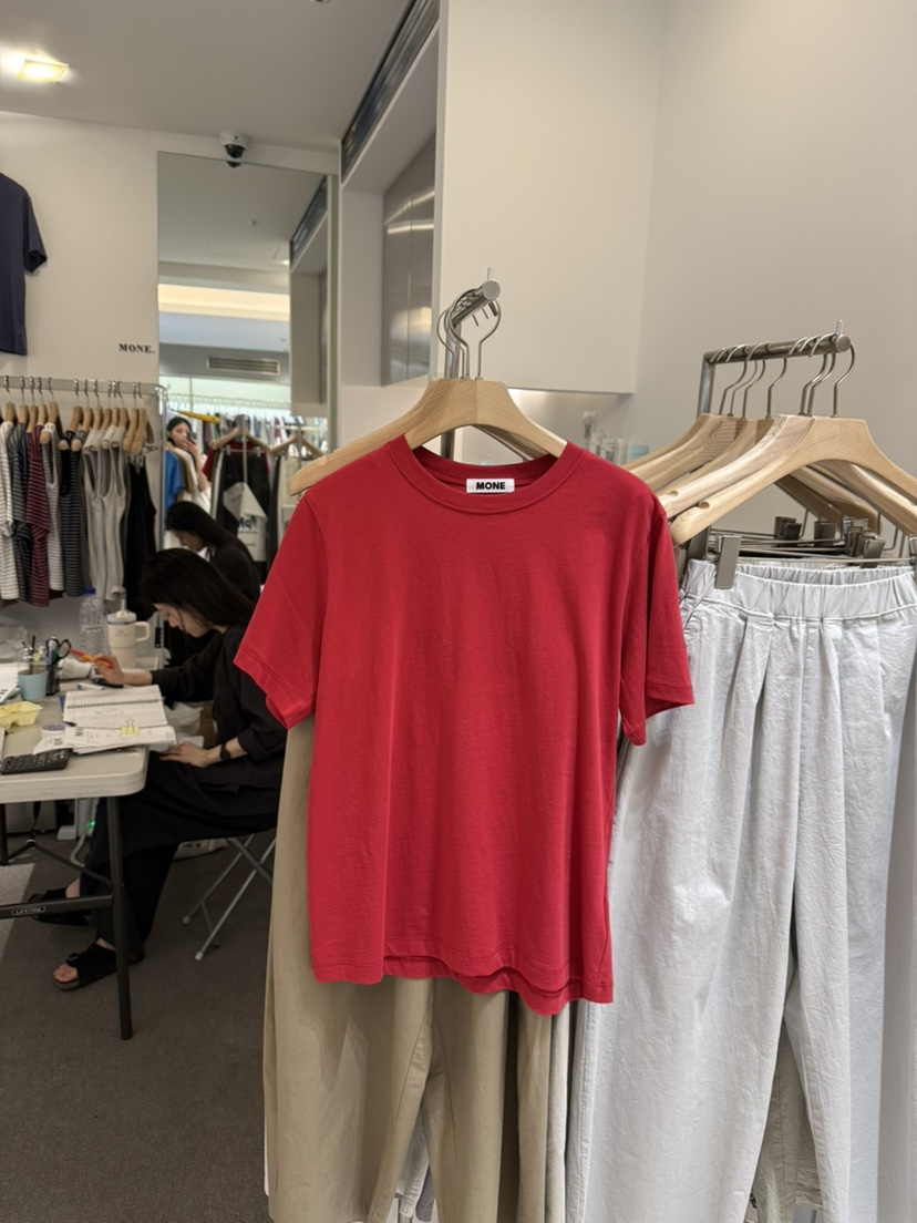 MONE-A東大門實拍韓國女士新款時尚26夏季熱賣26春夏T恤MONE-AT恤圖色6