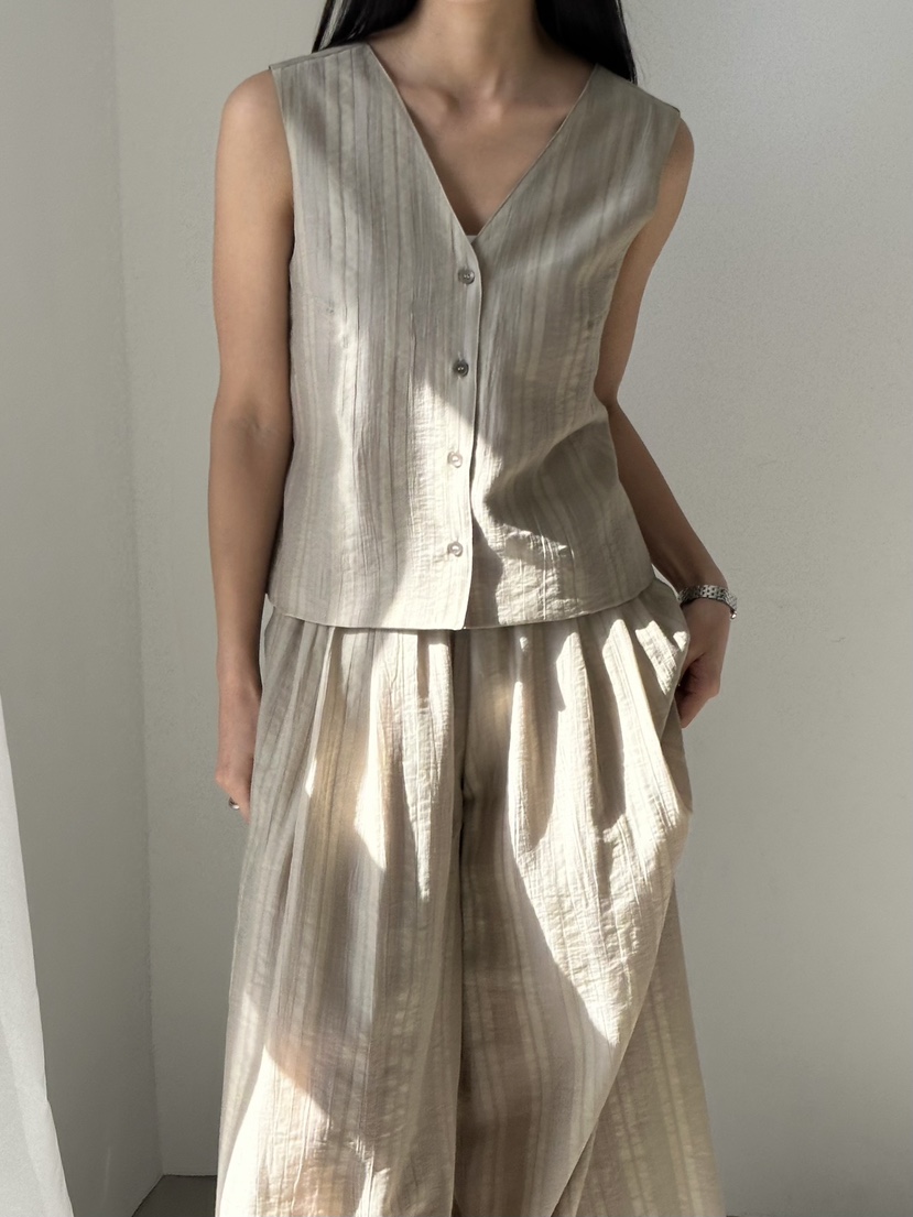 LE VASE韓國東大門直郵女士新款26夏季人氣熱賣職業休閑褲LE VASE休閑褲