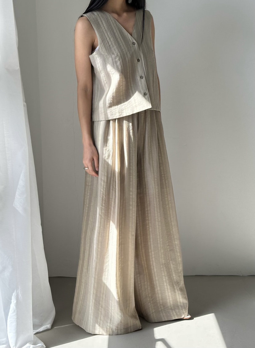 LE VASE韓國東大門直郵女士新款26夏季人氣熱賣職業休閑褲LE VASE休閑褲