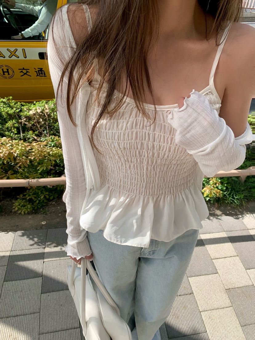 RIETTE韓國直郵女裝新款推薦人氣熱賣時尚26夏季吊帶背心RIETTE吊帶/背心