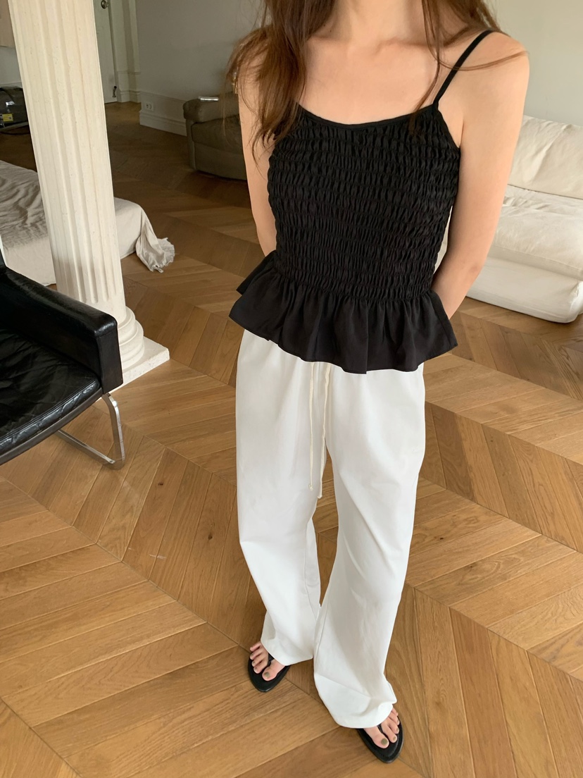 RIETTE韓國直郵女裝新款推薦人氣熱賣時尚26夏季吊帶背心RIETTE吊帶/背心